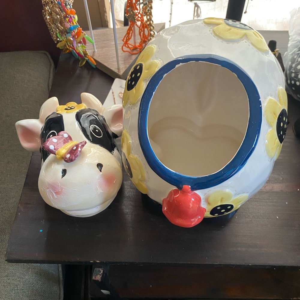 Cow cookie jar - Picture 5 of 7
